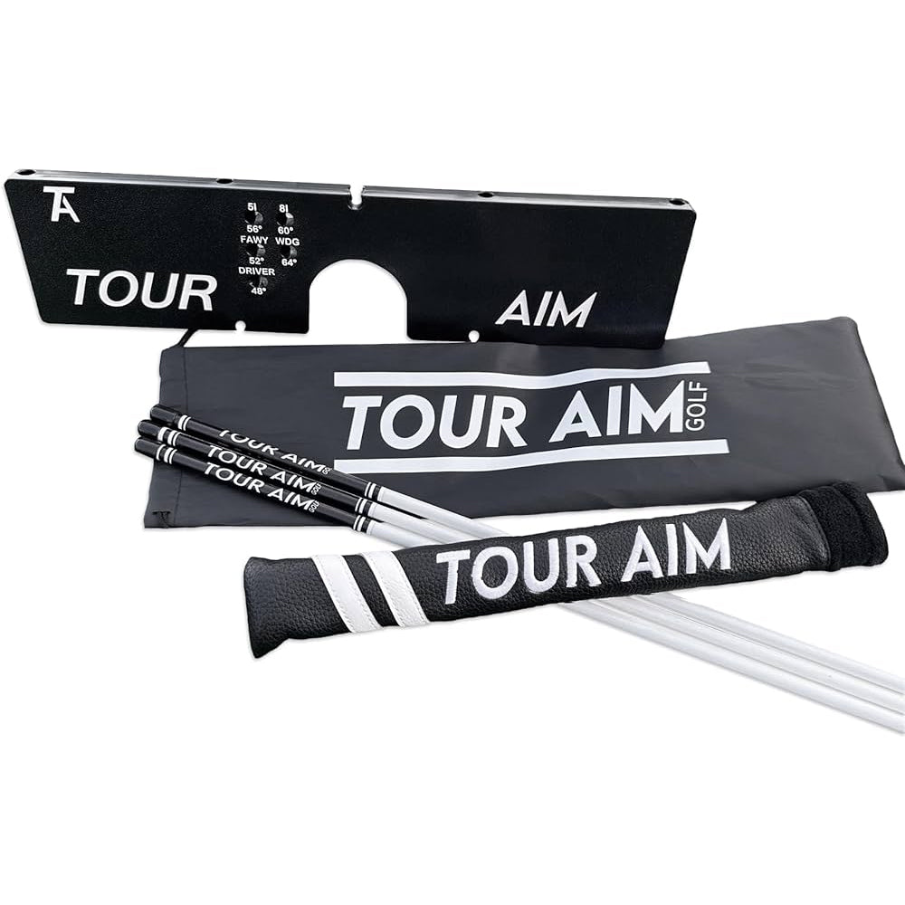 Tour Aim 2.0 | 3 Alignment Sticks | Stick Headcover | Wholesale